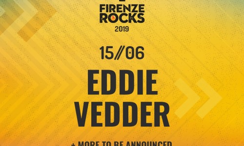 Eddie Vedder è l'attesissimo headliner della giornata del 15 giugno di Firenze Rocks 2019.